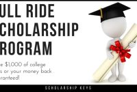 Full-ride scholarships in the United Kingdom