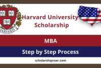 Scholarship in Harvard University