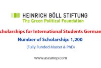 Scholarships for international students in Germany