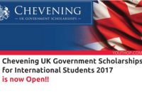 Scholarships for international students in the UK